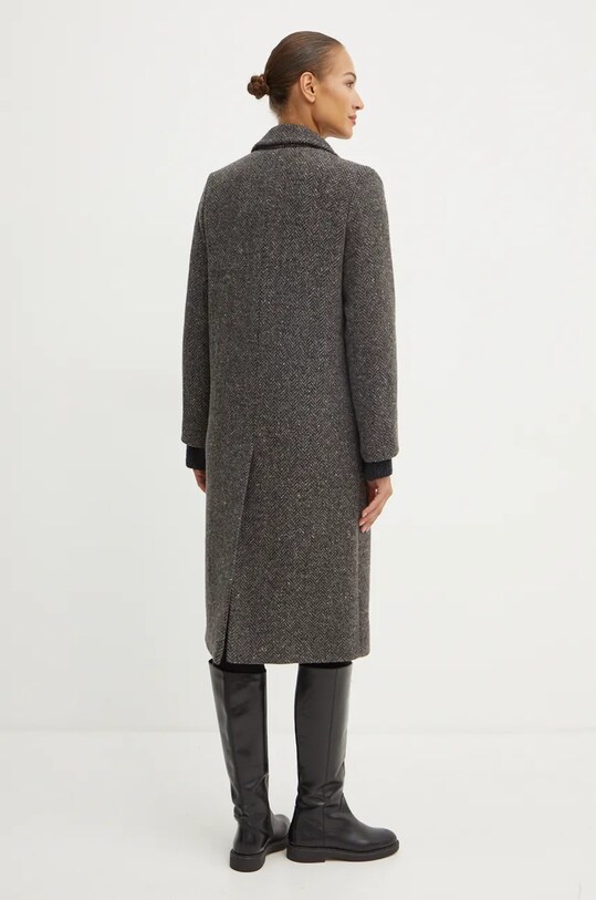 Одяг Вовняне пальто Weekend Max Mara 2425016042600 сірий