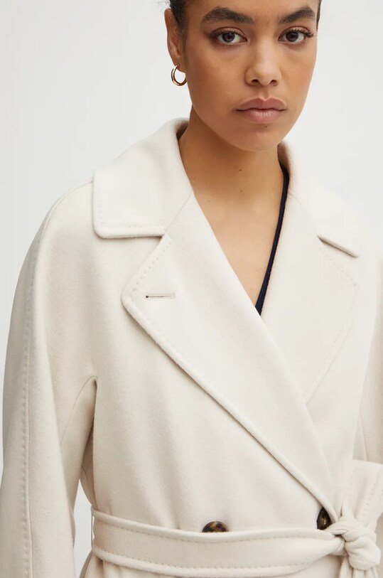 Weekend Max Mara płaszcz wełniany 2425016092600