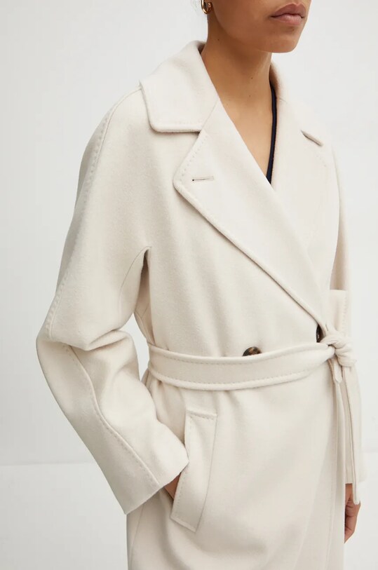 Weekend Max Mara płaszcz wełniany 2425016092600