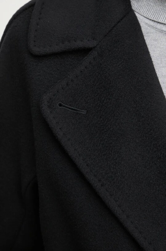 Weekend Max Mara cappotto in lana 2425016092600 nero