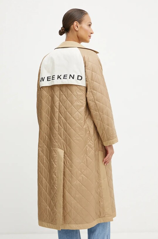 Двосторонній плащ Weekend Max Mara 2425026012600 бежевий