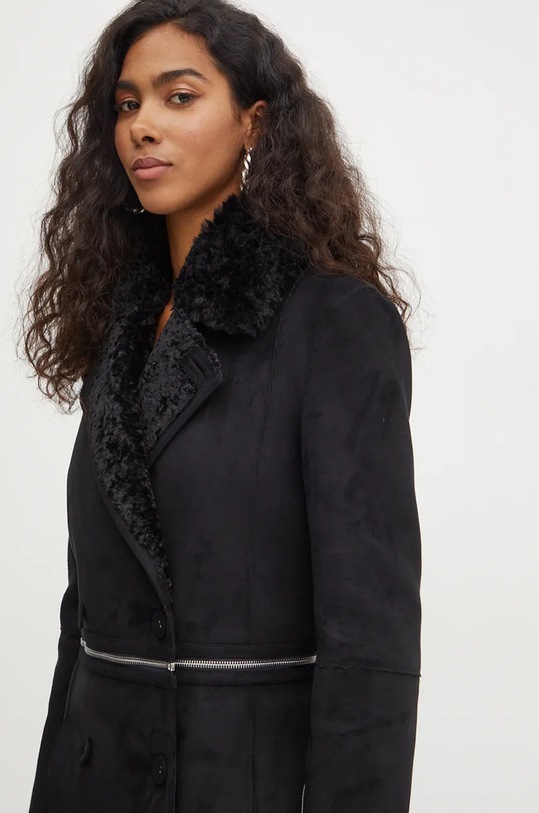 Пальто Patrizia Pepe 2O0144.E012 чорний AW24