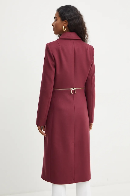 Îmbrăcăminte Patrizia Pepe palton de lana 2O0166.A171 violet