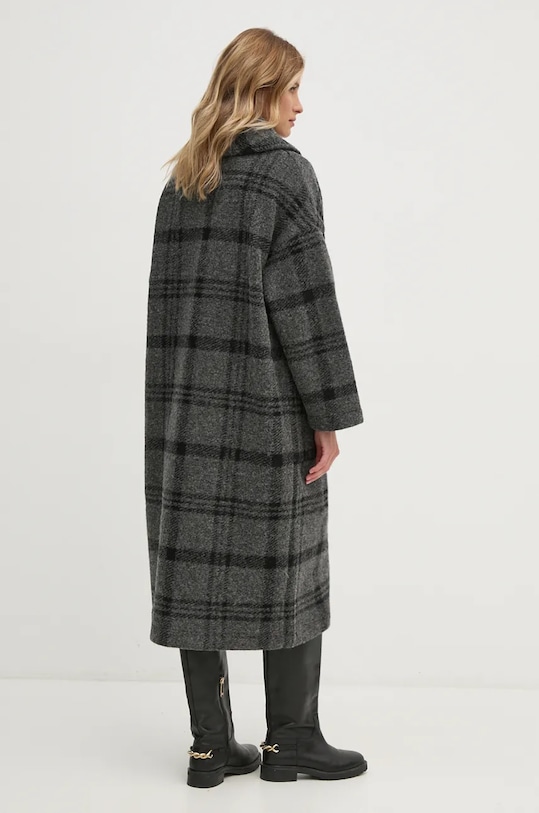 Oblečení Vlněný kabát United Colors of Benetton 22WZDN07A šedá