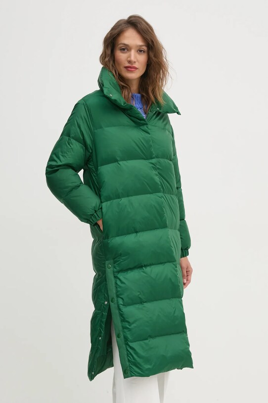 United Colors of Benetton kurtka puchowa zielony 2TWDDN06S