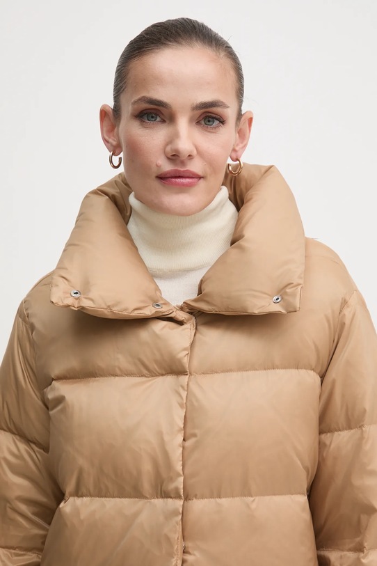 Пухова куртка United Colors of Benetton 2TWDDN06S бежевий