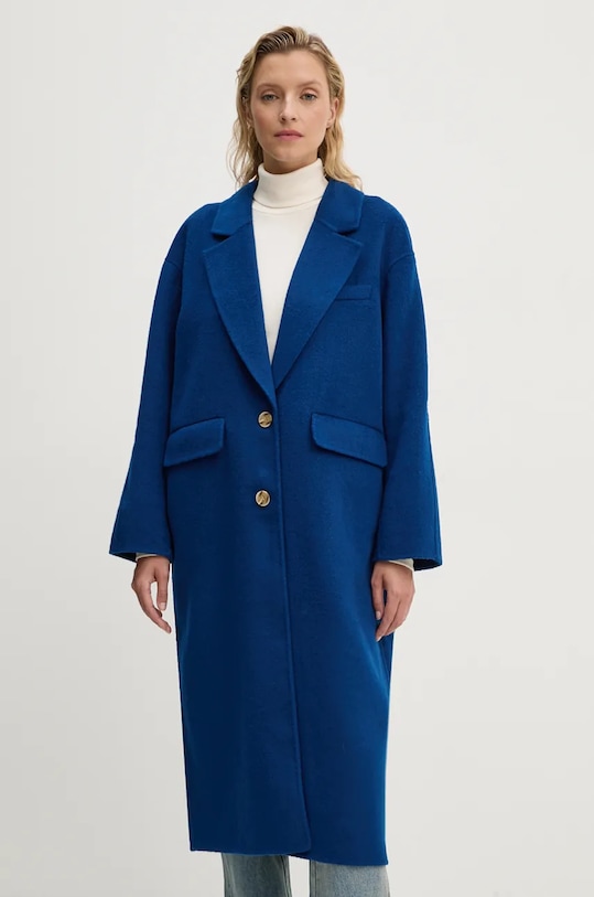 Kaput American Vintage za prijelazno razdoblje plava DADO17KH24