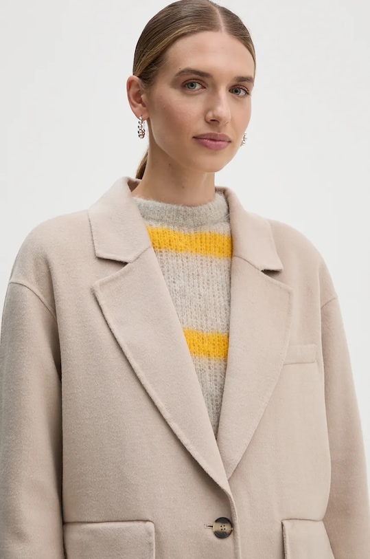 Пальто American Vintage бежевий DADO17KH24