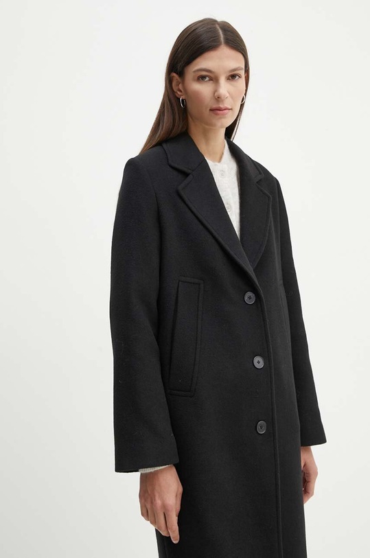 Marc O'Polo palton de lana negru 408029471265