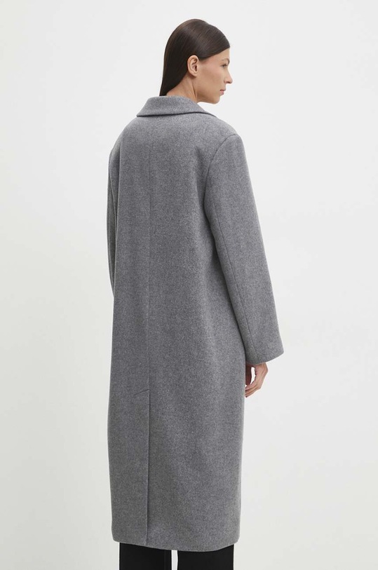 Odzież Marc O'Polo płaszcz wełniany 408029971269 szary