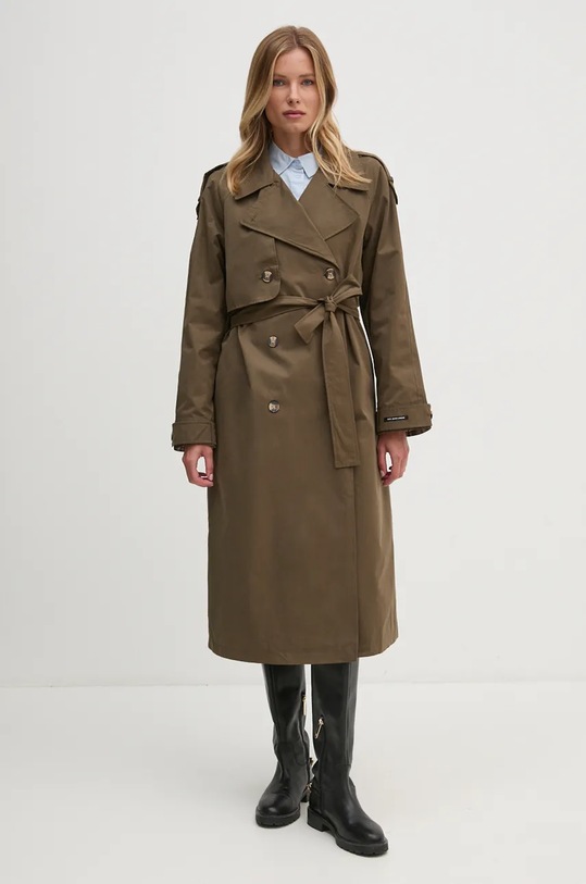 Pepe Jeans trencz BIANCA zielony PL402446