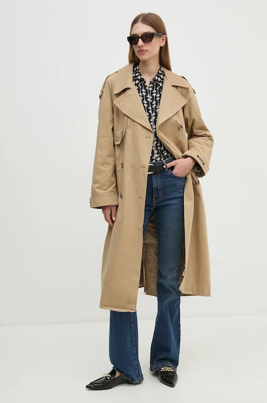 Baloner Pepe Jeans BIANCA bez tople podstave bež PL402446