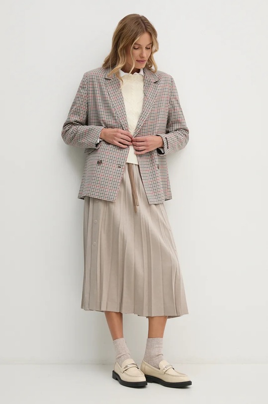 Pepe Jeans marynarka BAILEY PL402454 beżowy AW24