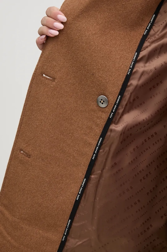 Вовняне пальто Pepe Jeans BETH PL402473