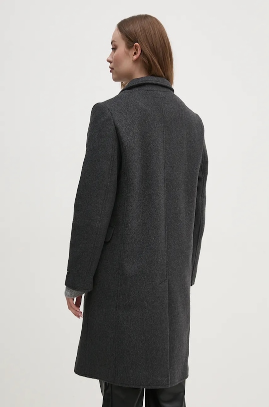 Îmbrăcăminte Pepe Jeans palton de lana BETH PL402473 gri