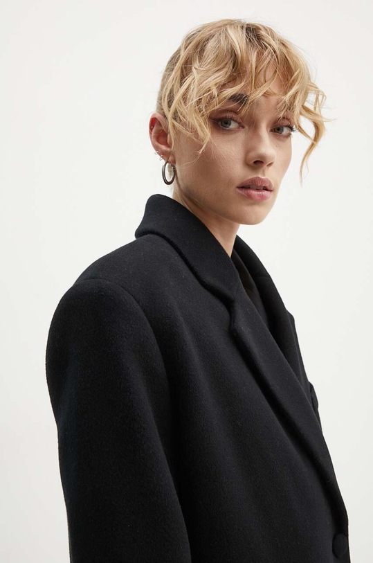 Vuneni kaput IRO WP137VALENTINE crna