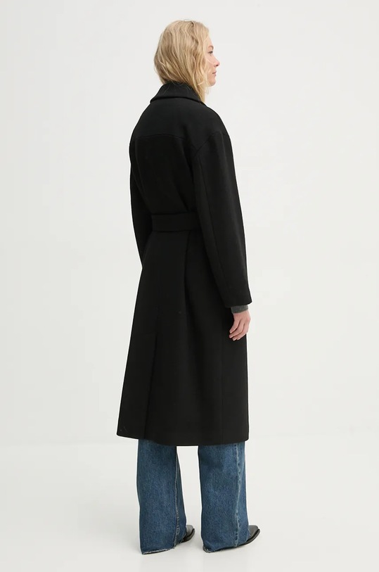Вовняне пальто Marc O'Polo DENIM 5000005168 чорний AW24