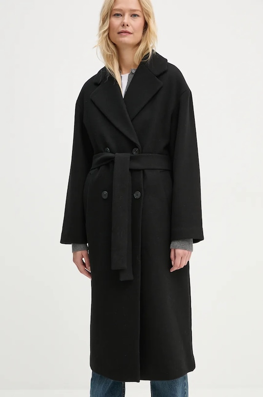 Abbigliamento Marc O'Polo cappotto in lana DENIM 5000005168 nero