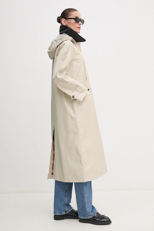 Kabát Barbour X Alexa Natalie Trench Coat LWB0907 béžová