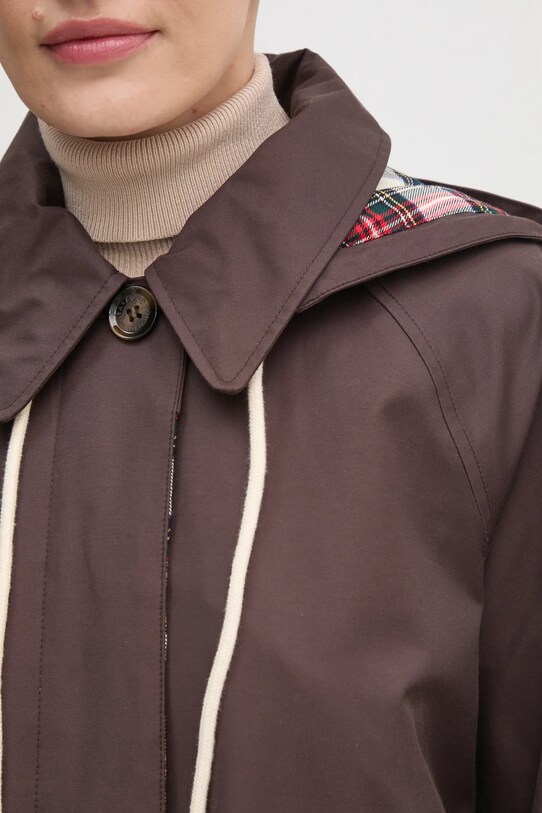 Barbour cappotto X Alexa Natalie Trench Coat LWB0907 marrone