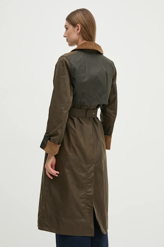 Oblečení Bavlněný kabát Barbour LWX1399 zelená