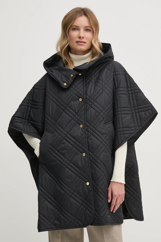 Vesta Barbour Astor Quilted Cape přechodné černá LQU1746