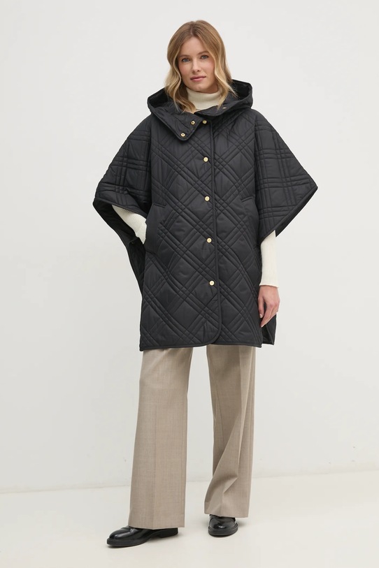 Vesta Barbour Astor Quilted Cape LQU1746 černá AW24