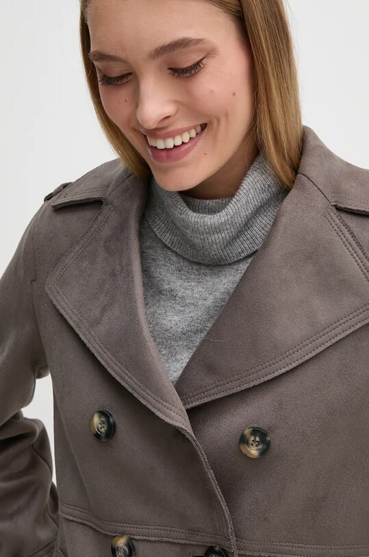 Sisley palton gri 20AZLN04H
