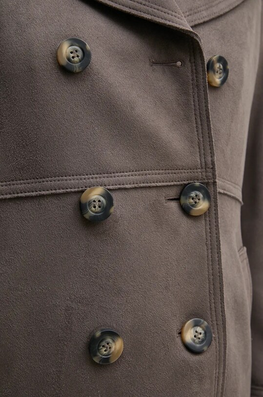 Sisley palton 20AZLN04H gri