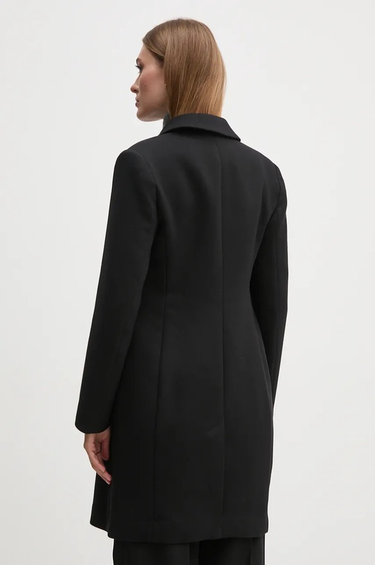 Îmbrăcăminte Sisley palton 22GWLN04G negru