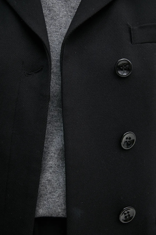 Sisley palton 22GWLN04G negru