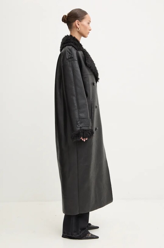 Пальто Aniye By 181380 чорний AW24
