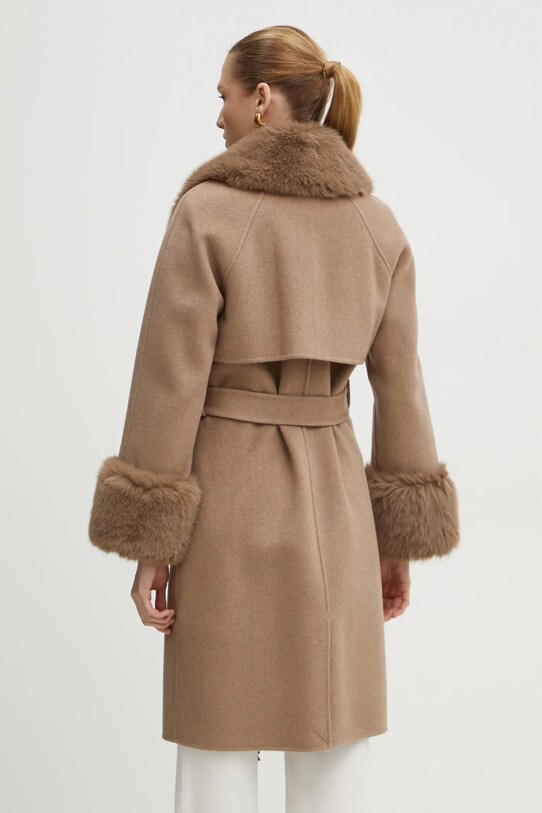 Oblečení Vlněný kabát Marciano Guess LILIANA 4BGL10.7125A béžová