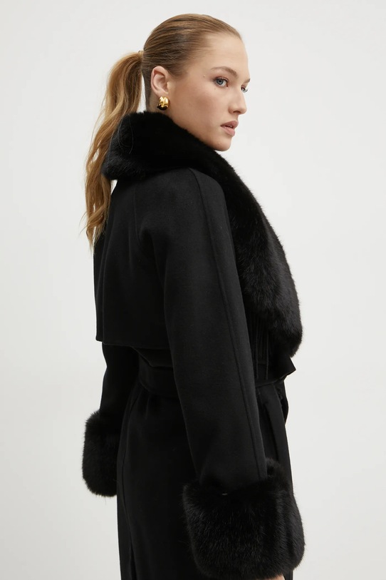 Vuneni kaput Marciano Guess LILIANA crna 4BGL10.7125A