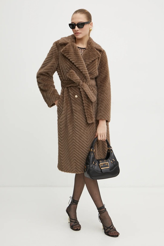 Kaput Marciano by Guess CLAIRE 4BGL33.7206A smeđa AW24