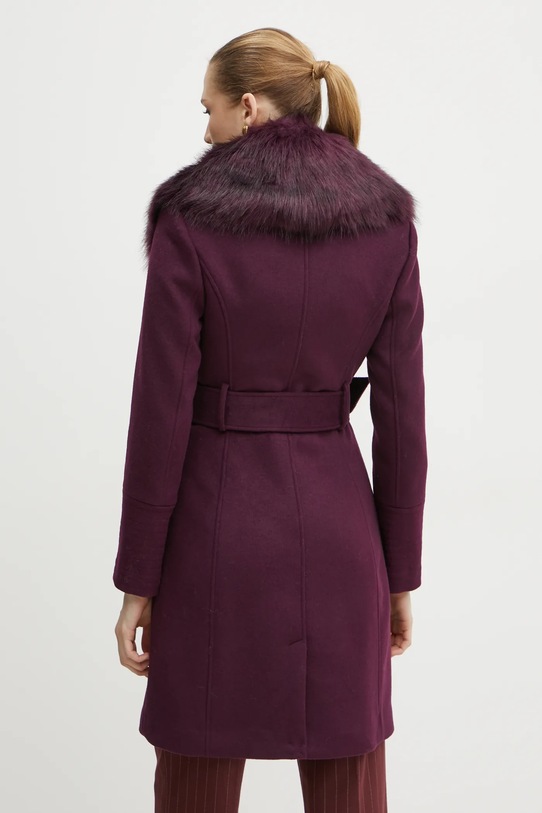 Ρούχα Μάλλινο παλτό Marciano by Guess LORETA 4BGL04.1799Z μωβ