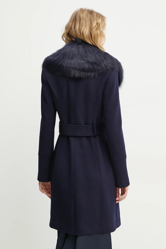 Odjeća Vuneni kaput Marciano Guess LORETA 4BGL04.1799Z mornarsko plava