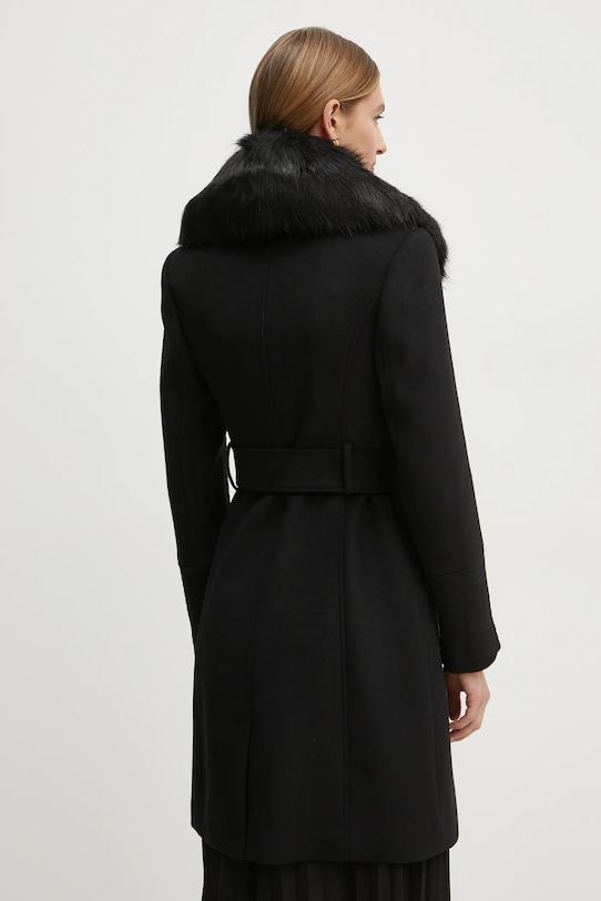 Oblečenie Vlnený kabát Marciano Guess LORETA 4BGL04.1799Z čierna