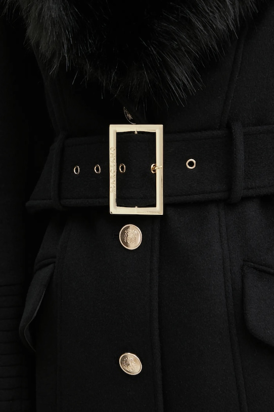 Vlnený kabát Marciano Guess LORETA 4BGL04.1799Z