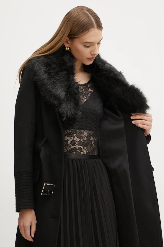 Vlnený kabát Marciano Guess LORETA 4BGL04.1799Z