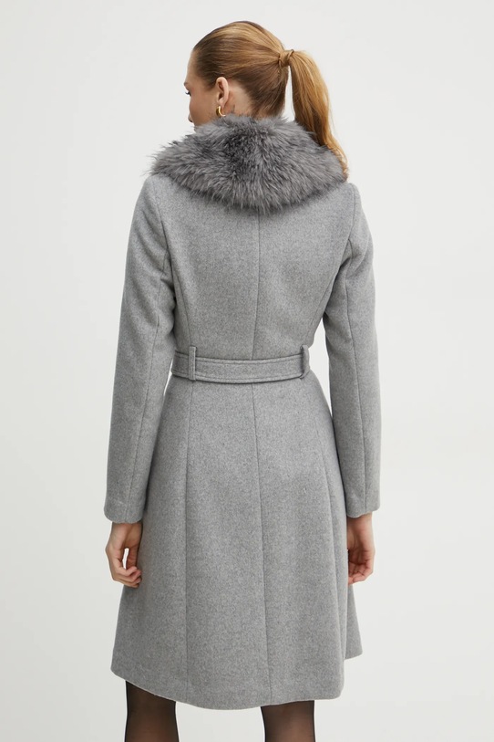 Oblečenie Vlnený kabát Marciano Guess VALERIE 4BGL09.9957Z sivá