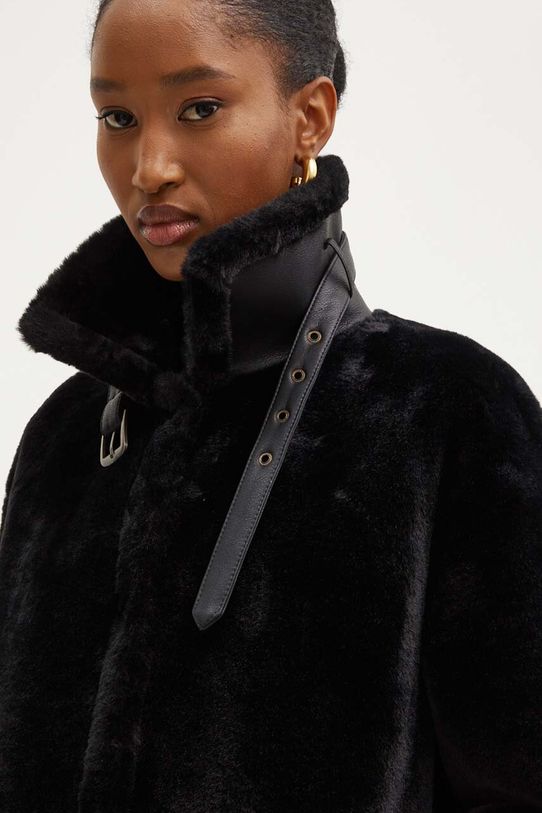 Twinset płaszcz 242TP2381 czarny