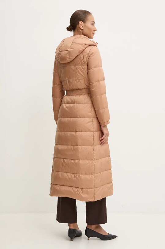 Odzież Twinset kurtka puchowa 242TP2183 beżowy