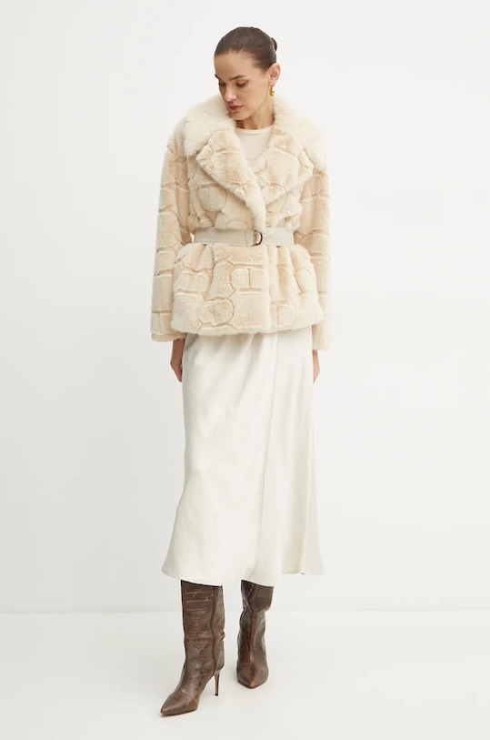 Kaput Twinset 242TT2031 bež AW24