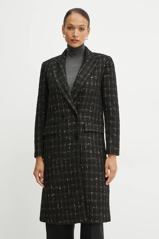 Twinset cappotto transitorio nero 242TT2151