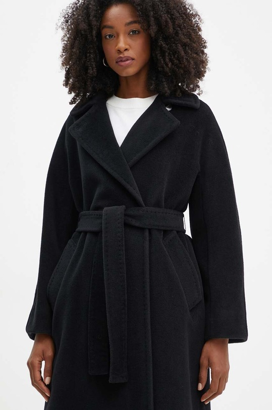 Vuneni kaput Marella crna 2423016082200