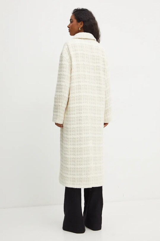 Odjeća Kaput s primjesom vune Boss Orange 50522722 bež