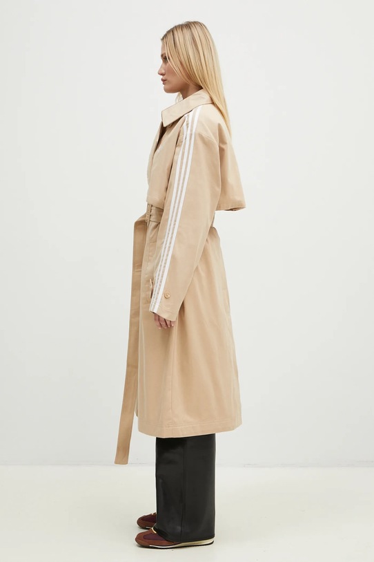 adidas Originals trench coat Adicolor IZ0382 beige AW24