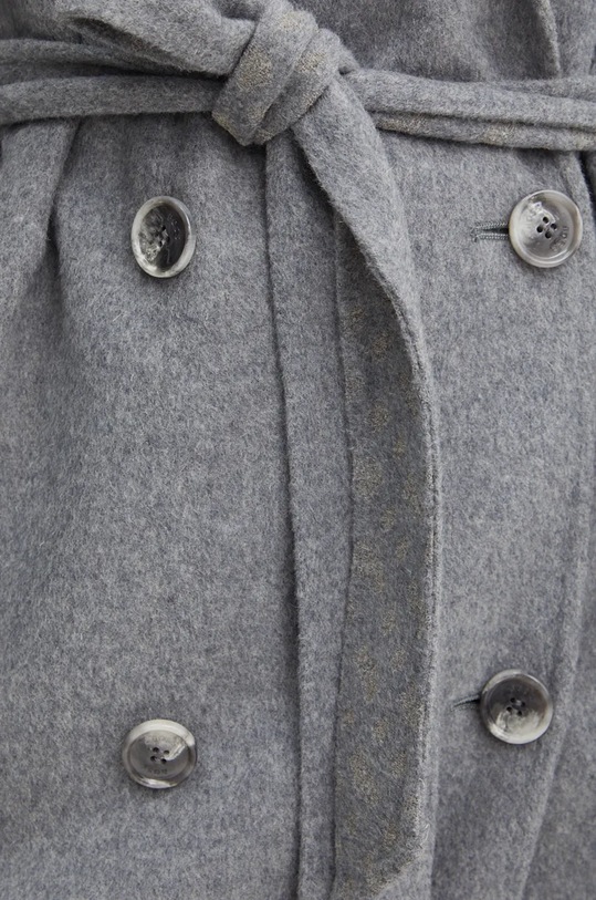 Vuneni kaput BOSS 50525004 siva