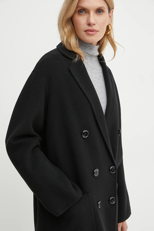 MAX&Co. gyapjúkabát fekete 2426016013200